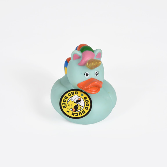 Teal Unicorn Duck